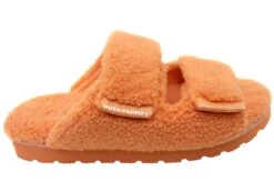 Hush Puppies Fluffy Womens Comfortable Open Toe Slippers(Hush Puppies Fluffy Womens Comfortable Open Toe Slippers)