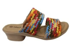 New Face Felicity Womens Comfortable Low Heel Slides Sandals(New Face Felicity Womens Comfortable Low Heel Slides Sandals)