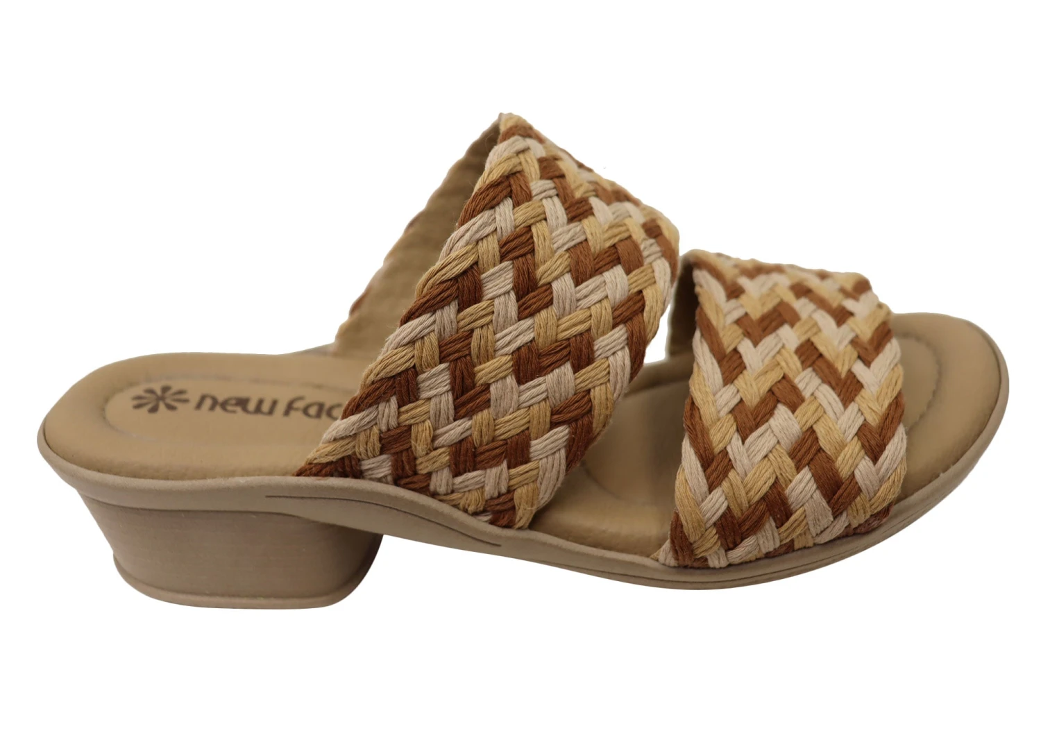 New Face Felicity Womens Comfortable Low Heel Slides Sandals(New Face Felicity Womens Comfortable Low Heel Slides Sandals) 2 New Face Felicity Womens Comfortable Low Heel Slides Sandals(New Face Felicity Womens Comfortable Low Heel Slides Sandals) - Image 2