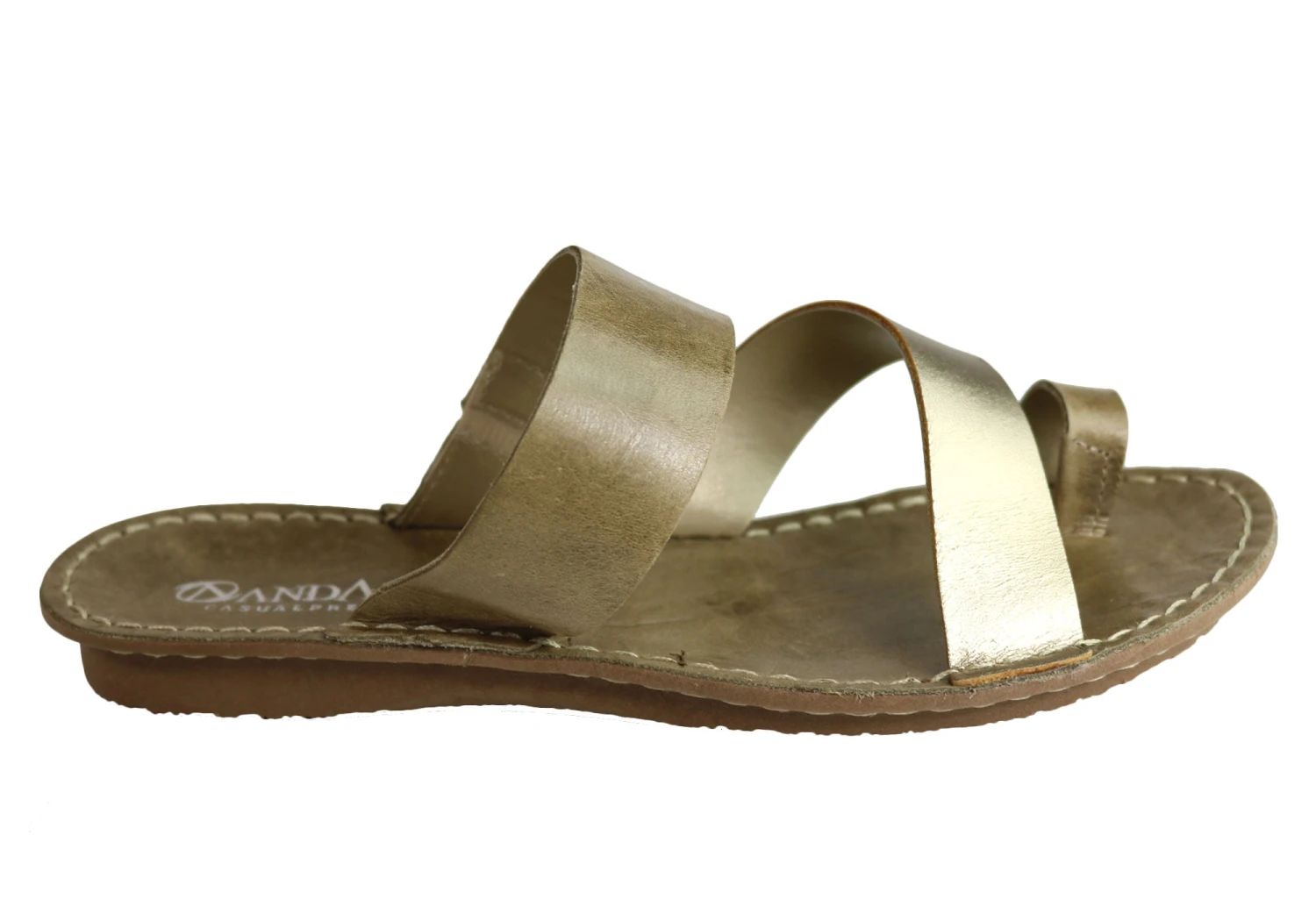 Andacco Felica Womens Comfort Leather Thongs Sandals Made In Brazil(Andacco Felica Womens Comfortable Leather Thongs Sandals Made In Brazil) 2 Andacco Felica Womens Comfort Leather Thongs Sandals Made In Brazil(Andacco Felica Womens Comfortable Leather Thongs Sandals Made In Brazil) - Image 2