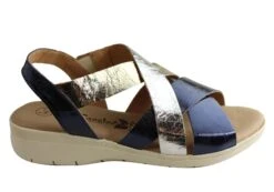 Lola Canales Shimmer Womens Comfortable Leather Sandals Made In Spain(Lola Canales Shimmer Womens Comfortable Leather Sandals Made In Spain)