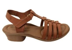 New Face Jaslyn Womens Brazilian Comfortable Leather Low Heel Sandals(New Face Jaslyn Womens Brazilian Comfortable Leather Low Heel Sandals)