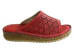 Orizonte Jingle Womens European Leather Comfortable Sandals Slides(Orizonte Jingle Womens European Leather Comfortable Sandals Slides)