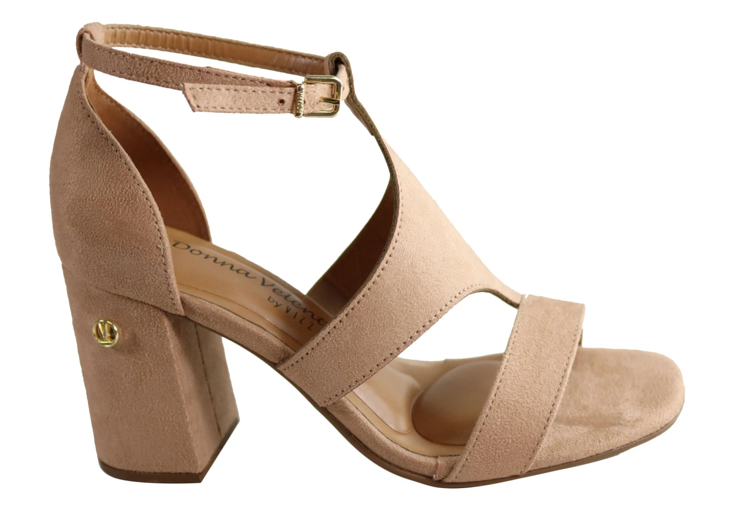 Donna Velenta By Vizzano Leah Womens Heels Sandals Made In Brazil(Vizzano Leah Womens Comfortable Fashion Heels Sandals Made In Brazil) 2 Donna Velenta By Vizzano Leah Womens Heels Sandals Made In Brazil(Vizzano Leah Womens Comfortable Fashion Heels Sandals Made In Brazil) - Image 2