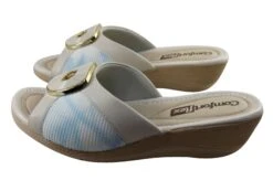 Comfortflex Hilda Womens Comfort Wedge Slides Sandals Made In Brazil(Comfortflex Hilda Womens Comfortable Wedge Sandals Made In Brazil) -Skechers Sale Store IMG 8484 96d09aa8 6185 4a8a 83c1 4ac12a2af325