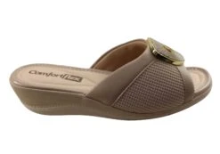 Comfortflex Hilda Womens Comfort Wedge Slides Sandals Made In Brazil(Comfortflex Hilda Womens Comfortable Wedge Sandals Made In Brazil)