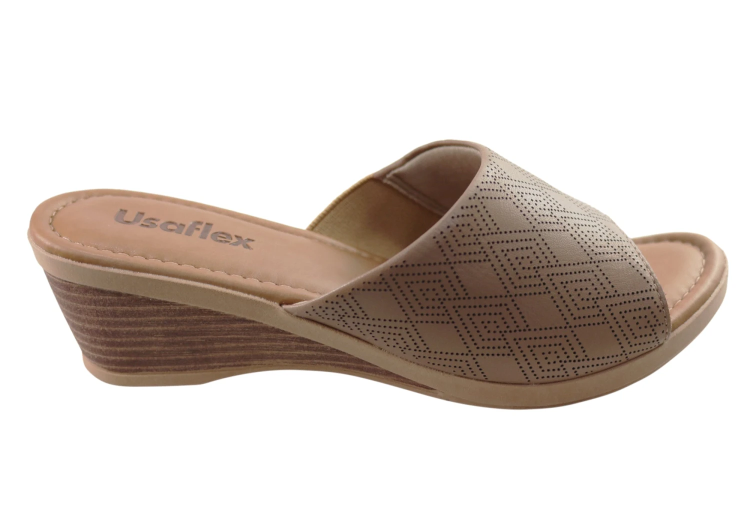 Usaflex Anatolia Womens Comfort Leather Slides Sandals Made In Brazil(Usaflex Anatolia Womens Comfort Leather Slides Sandals Made In Brazil) 3 Usaflex Anatolia Womens Comfort Leather Slides Sandals Made In Brazil(Usaflex Anatolia Womens Comfort Leather Slides Sandals Made In Brazil) - Image 3
