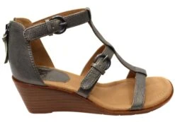 Sofft Gaige Womens Leather Wedge Sandals With Comfort Footbed(Sofft Gaige Womens Leather Wedge Sandals With Comfort Footbed)
