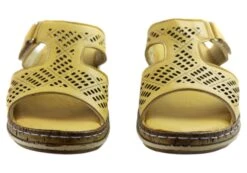 Orizonte Saffron Womens European Comfortable Leather Slides Sandals(Orizonte Saffron Womens European Comfortable Leather Slides Sandals) -Skechers Sale Store IMG 8957 0ef0b430 09da 4fe5 b281 3b58d0d73d8a