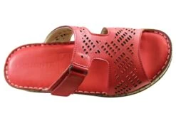 Orizonte Saffron Womens European Comfortable Leather Slides Sandals(Orizonte Saffron Womens European Comfortable Leather Slides Sandals) -Skechers Sale Store IMG 8963