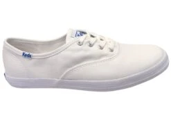 Keds Womens Champion Organic Cotton White Comfortable Sneakers(Keds Womens Champion Organic Cotton White Comfortable Sneakers)