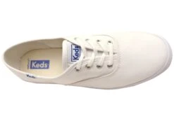 Keds Womens Champion Organic Cotton White Comfortable Sneakers(Keds Womens Champion Organic Cotton White Comfortable Sneakers) -Skechers Sale Store IMG 9106 ea2f935b a555 4a10 ad89 23763cc1d306
