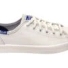 Keds Womens Kickstart Leather White Casual Comfortable Sneakers(Keds Womens Kickstart Leather White Casual Comfortable Sneakers)
