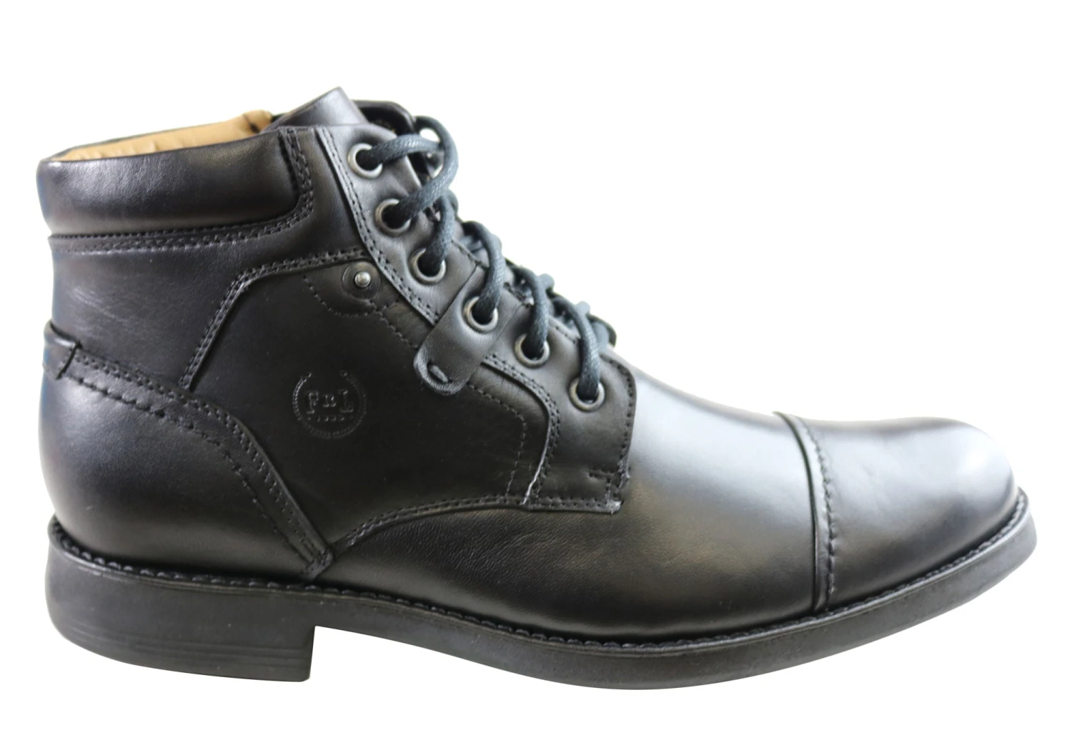 Ferricelli Ryan Mens Leather Lace Up Boots Made In Brazil(Ferricelli Ryan Mens Leather Lace Up Boots Made In Brazil) 2 Ferricelli Ryan Mens Leather Lace Up Boots Made In Brazil(Ferricelli Ryan Mens Leather Lace Up Boots Made In Brazil) - Image 2