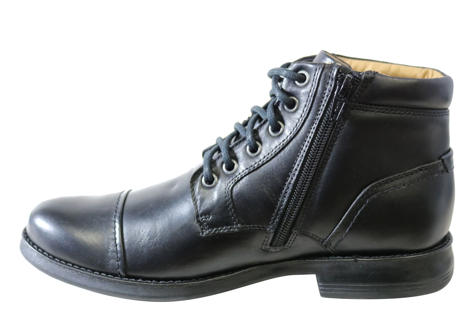 Ferricelli Ryan Mens Leather Lace Up Boots Made In Brazil(Ferricelli Ryan Mens Leather Lace Up Boots Made In Brazil) 4 Ferricelli Ryan Mens Leather Lace Up Boots Made In Brazil(Ferricelli Ryan Mens Leather Lace Up Boots Made In Brazil) - Image 4