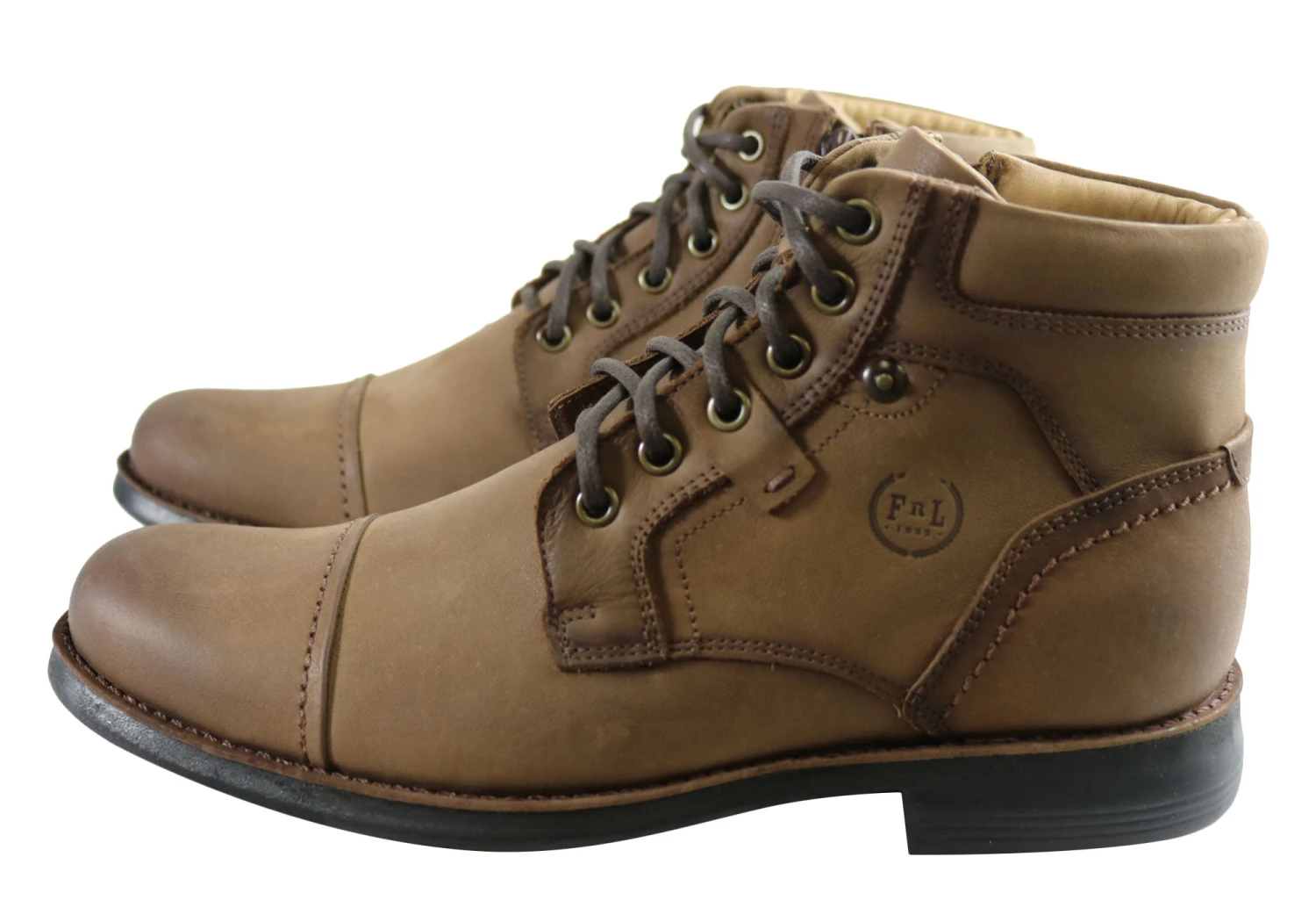 Ferricelli Ryan Mens Leather Lace Up Boots Made In Brazil(Ferricelli Ryan Mens Leather Lace Up Boots Made In Brazil) 13 Ferricelli Ryan Mens Leather Lace Up Boots Made In Brazil(Ferricelli Ryan Mens Leather Lace Up Boots Made In Brazil) - Image 13