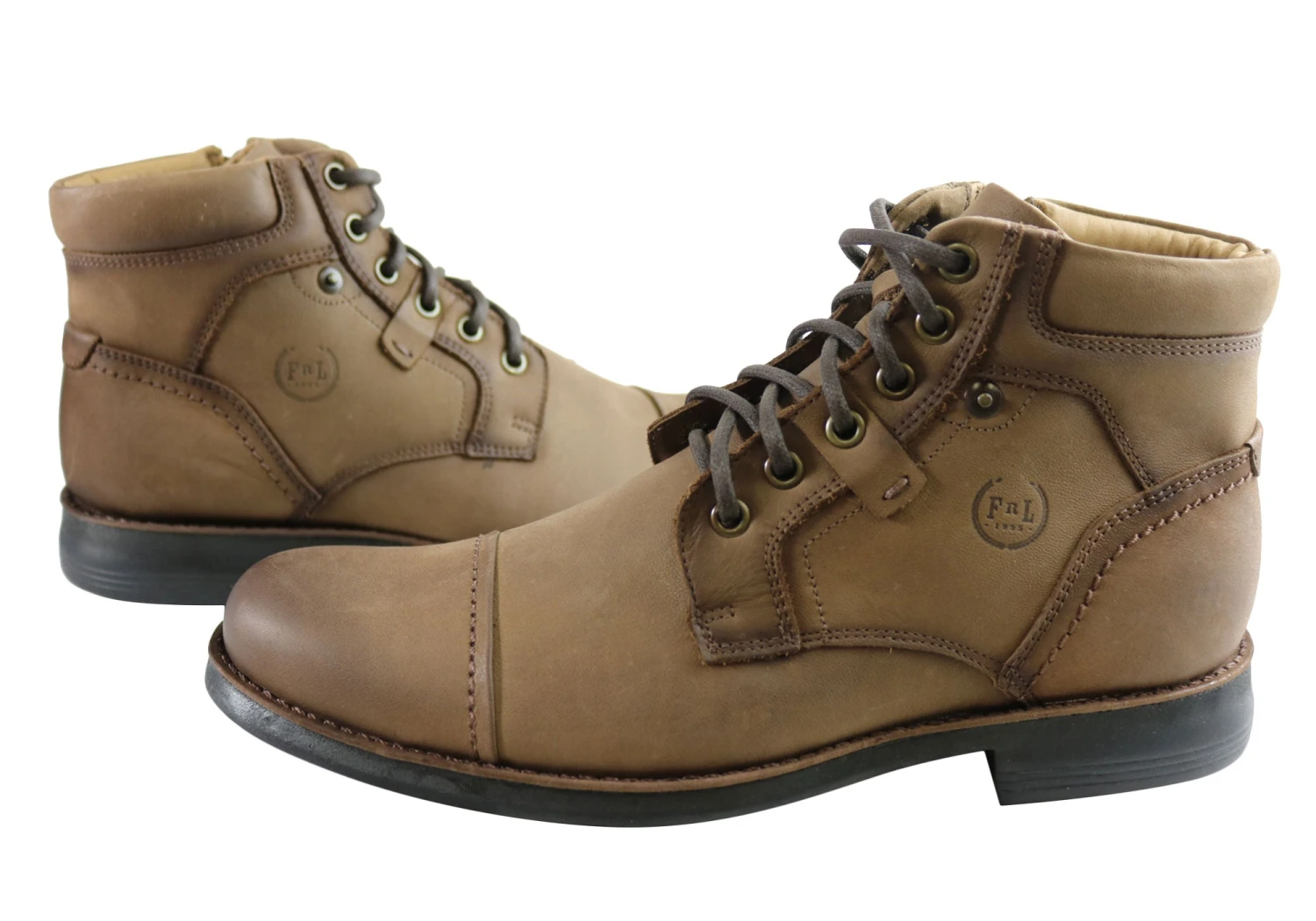 Ferricelli Ryan Mens Leather Lace Up Boots Made In Brazil(Ferricelli Ryan Mens Leather Lace Up Boots Made In Brazil) 14 Ferricelli Ryan Mens Leather Lace Up Boots Made In Brazil(Ferricelli Ryan Mens Leather Lace Up Boots Made In Brazil) - Image 14