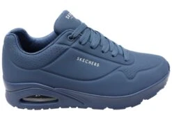 Skechers Mens Uno Stand On Air Lace Up Memory Foam Shoes(Skechers Mens Uno Stand On Air Lace Up Memory Foam Shoes)