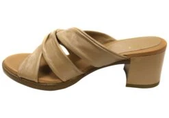 Opananken Navi Womens Comfortable Leather Mid Heel Slides Sandals(Opananken Navi Womens Comfortable Leather Mid Heel Slides Sandals) -Skechers Sale Store IMG 9274 5c07fcc5 1275 42b2 a396 9b6ca673fb2c