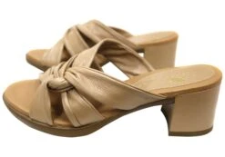 Opananken Navi Womens Comfortable Leather Mid Heel Slides Sandals(Opananken Navi Womens Comfortable Leather Mid Heel Slides Sandals) -Skechers Sale Store IMG 9275 c522e162 31d8 4d15 9224 c0f6b4cbad33