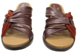 Opananken Navi Womens Comfortable Leather Mid Heel Slides Sandals(Opananken Navi Womens Comfortable Leather Mid Heel Slides Sandals) -Skechers Sale Store IMG 9280 e23fc207 fe66 4975 8884 01ea69da6787