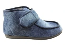 Homyped Mens Archie Comfort Adjustable Strap Extra Extra Wide Slippers(Homyped Mens Archie Comfortable Adjustable Strap Extra Wide Slippers)