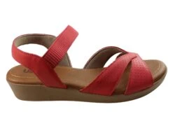 Usaflex Aloha Womens Comfortable Leather Sandals Made In Brazil(Usaflex Aloha Womens Comfortable Leather Sandals Made In Brazil)
