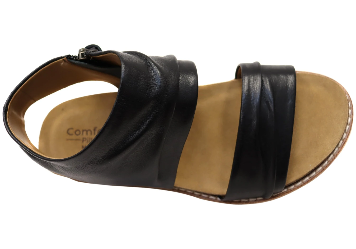 Comfortiva Gale Womens Comfort Footbed Wide Fit Leather Sandals(Comfortiva Gale Womens Comfort Footbed Wide Fit Leather Sandals) 3 Comfortiva Gale Womens Comfort Footbed Wide Fit Leather Sandals(Comfortiva Gale Womens Comfort Footbed Wide Fit Leather Sandals) - Image 3