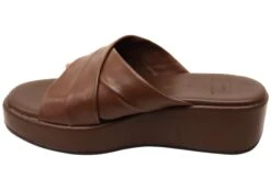 Via Paula Ginza Womens Brazilian Leather Platform Slides Sandals(Via Paula Ginza Womens Brazilian Comfort Leather Platform Slides Sandals) -Skechers Sale Store IMG 9475 1980b06d 0acc 42c0 8e5d 5f12940914da