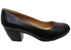 Comfortiva Amora Womens Comfort Footbed Wide Fit Leather Court Shoes(Comfortiva Amora Womens Comfort Footbed Wide Fit Leather Court Shoes)