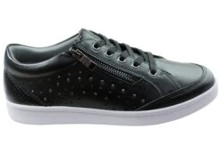 Scholl Orthaheel Razer Womens Supportive Leather Lace Up Casual Shoes(Scholl Orthaheel Razer Womens Supportive Comfort Lace Up Casual Shoes)