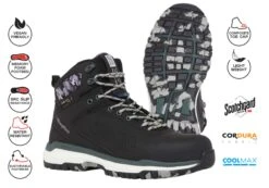 KingGee Mens Terra Firma Hybrid Zip Lace Composite Toe Work Boots(Kinggee Mens Terra Firma Hybrid Zip Lace Composite Toe Comfortable Work Boots) -Skechers Sale Store K27952