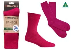 6 Pairs Of KingGee Womens Bambo Work Socks Made In Australia(6 Pairs Of Kinggee Womens Bambo Work Socks Made In Australia)