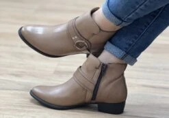 Via Paula Lisa Womens Comfortable Brazilian Leather Ankle Boots(Via Paula Lisa Womens Comfortable Brazilian Leather Ankle Boots) -Skechers Sale Store Lisa1