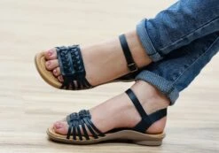 New Face Milena Womens Comfortable Leather Sandals Made In Brazil(New Face Milena Womens Comfortable Leather Sandals Made In Brazil) -Skechers Sale Store Milena2