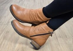 Orizonte Castle Womens European Comfortable Leather Ankle Boots(Orizonte Castle Womens European Comfortable Leather Ankle Boots) -Skechers Sale Store Orizonte Castle