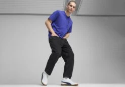 Puma Mens Club 5v5 Comfortable Leather Lace Up Sneakers(Puma Mens Club 5v5 Comfortable Leather Lace Up Sneakers) -Skechers Sale Store Puma Club 5v5 v2