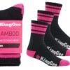 3 Pairs Of King Gee Womens Bambo Work Socks(3 Pairs Of King Gee Womens Bambo Work Socks) -Skechers Sale Store Women sBambooCrewWorkSocks3PackBlackPink
