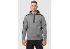 Caterpillar Mens Comfortable Versatile Logo Panel Hooded Sweat Shirt(Caterpillar Mens Logo Panel Hooded Sweat Shirt) -Skechers Sale Store c2 c5930ab8 10a1 4997 a85e 792d900f19db