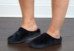 Dearfoams Womens Darcy Microfiber Velour Clog Wide Width Slippers(Dearfoams Womens Darcy Microfiber Velour Clog With Quilted Cuff Slipper) -Skechers Sale Store d2 a1d81800 62df 4581 9987 b6943045c797