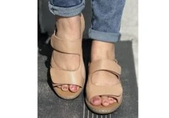 Opananken Eva Womens Comfortable Adjustable Leather Brazilian Sandals(Opananken Eva Womens Comfortable Adjustable Leather Brazilian Sandals) -Skechers Sale Store eva1