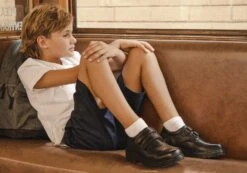 Koala By Grosby Kairan Adjustable Strap Leather School Shoes(Koala By Grosby Kairan Comfortable Adjustable Strap Leather School Shoes) -Skechers Sale Store g21