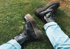 Dr. Martens Dr Martens Jadon Black Polished Womens Fashion Lace Up Boots(Dr Martens Jadon Black Polished Fashion Lace Up Comfortable Boots) -Skechers Sale Store j4 11a99f64 5988 4ff0 b67b 8a7c96a6e6d6