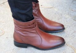 Villione Jean Womens Comfortable Leather Ankle Boots Made In Brazil(Villione Jean Womens Comfortable Leather Ankle Boots Made In Brazil) -Skechers Sale Store jean