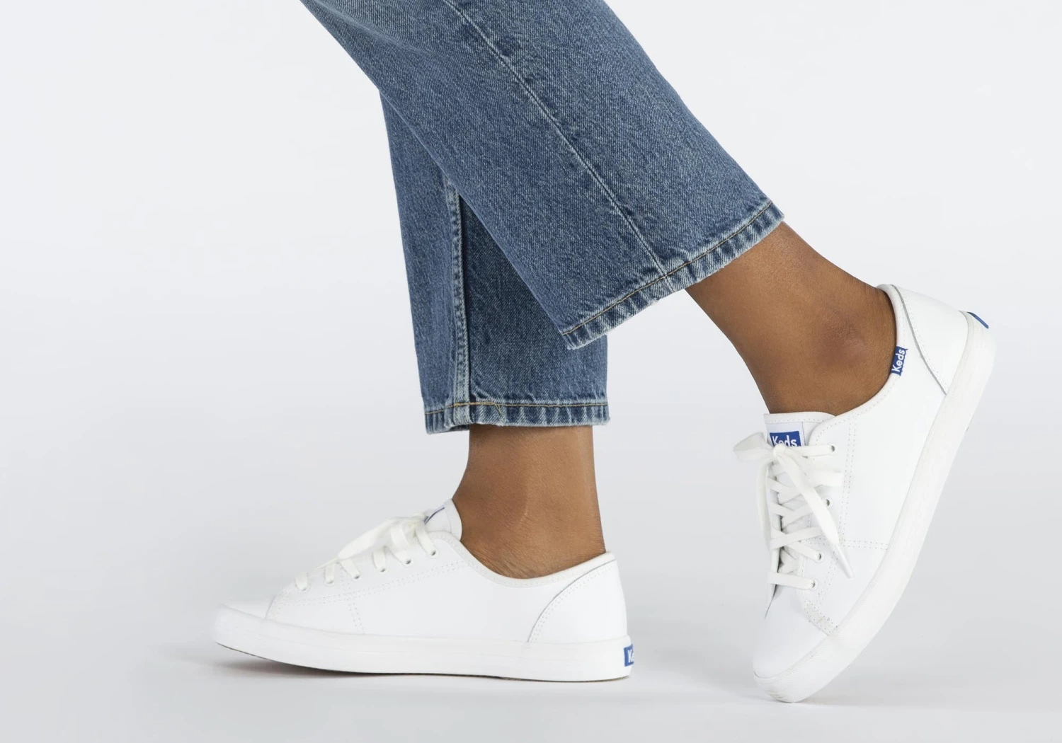 Keds Womens Kickstart Leather White Casual Comfortable Sneakers(Keds Womens Kickstart Leather White Casual Comfortable Sneakers) 6 Keds Womens Kickstart Leather White Casual Comfortable Sneakers(Keds Womens Kickstart Leather White Casual Comfortable Sneakers) - Image 6