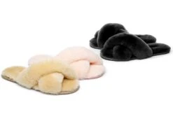 UGG Australian Shepherd Linty Womens Cross Fluffy Slide Slippers(Ugg Australian Shepherd Linty Womens Cross Fluffy Slide Slippers) -Skechers Sale Store l2 f5f8d14d 656e 4984 8c0f 7fc6e707c3a9