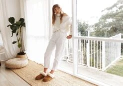 UGG Australian Shepherd Comfortable Unisex Muffin Scuff Slippers(Ugg Australian Shepherd Unisex Muffin Scuff Slippers) -Skechers Sale Store m1 affad867 9ed9 42d7 aa8f 175f5d0022fc