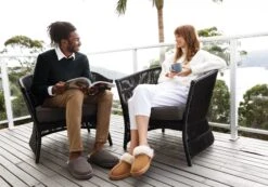 UGG Australian Shepherd Comfortable Unisex Muffin Scuff Slippers(Ugg Australian Shepherd Unisex Muffin Scuff Slippers) -Skechers Sale Store m3 d2a4b85a e657 4a88 abf7 f507271e8807