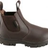 Grosby Ranch Junior Kids/Youths Pull On Leather Boots(Grosby Ranch Junior Kids Youths Pull On Leather Boots)