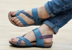 New Face Retreat Womens Comfortable Leather Sandals Made In Brazil(New Face Retreat Womens Comfortable Leather Sandals Made In Brazil) -Skechers Sale Store retreat1